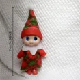thumbnail image 3 of Muñeco elfo navideño de 42 cm para niños, minimuñecos elfos de juguete para Navidad, pequeños elfos articulados que se sientan en los estantes con piernas colgantes, 3 of 5