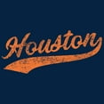 thumbnail image 3 of UGP Campus Apparel Houston Baseball Script - Hometown Pride, Pitcher Hoodie - Medium - Navy, 3 of 6