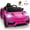 Pink, variant on Porsche Ride on Cars for Kids, 12V Porsche 718 Battery Powered Ride on Sports Toy Car with Remote Control, Electric Car for Boys Girls 3-5 with Music/Bluetooth/LED Lights,4 Wheelers, Black