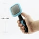 thumbnail image 4 of Slicker Brush, PETPAWJOY Dog Brush Gently Cleaning Pin Brush for Shedding Dog Hair Brush for Small Dogs Puppy Yorkie Poodle Rabbits Cats, 4 of 5