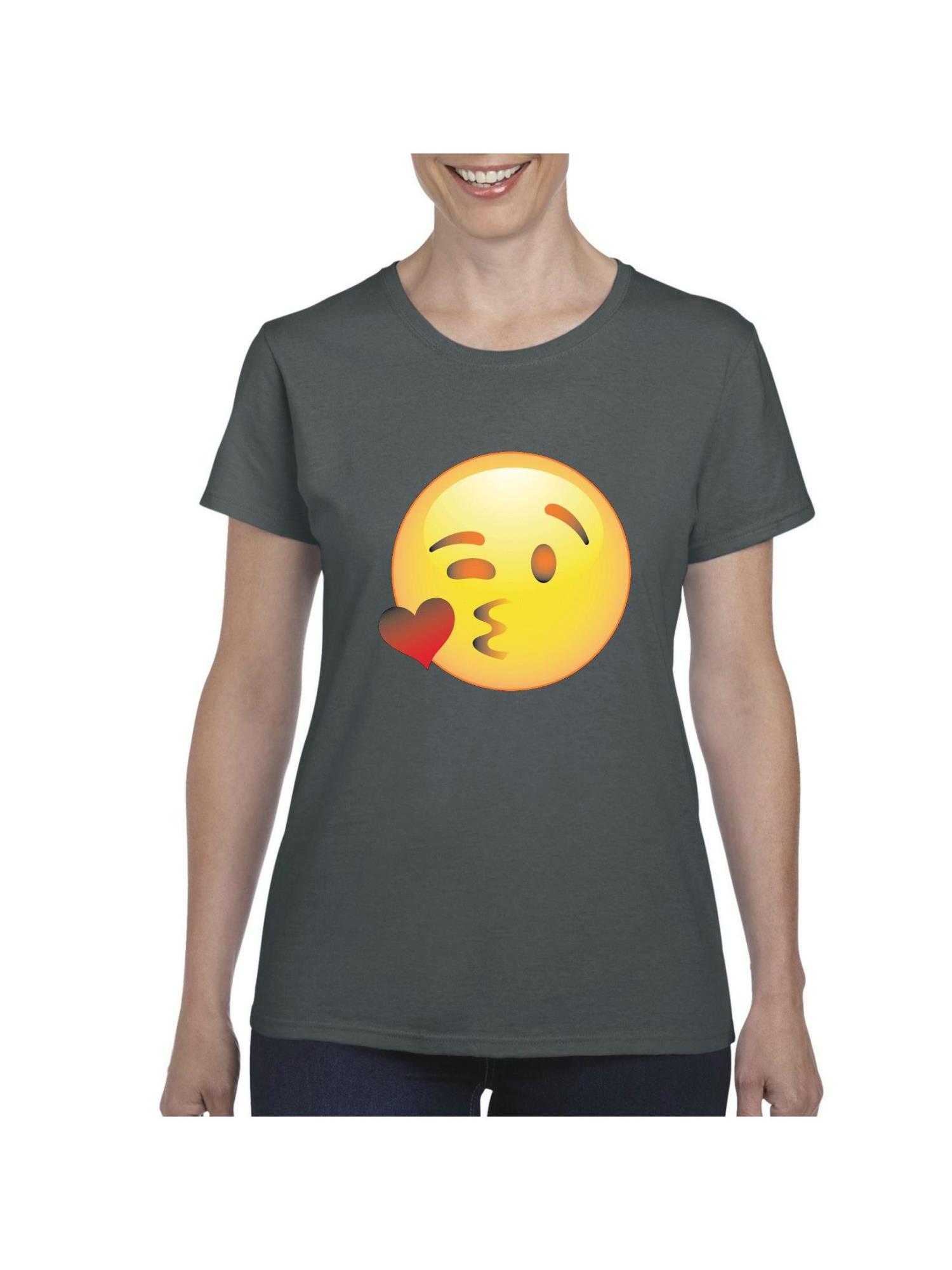 IWPF - Womens Emoji Winky Face Short 