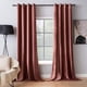 thumbnail image 1 of Cortinas MIULEE Elegantes de terciopelo rosa empolvado, 132 x 213 cm, 2 unidades, 1 of 6