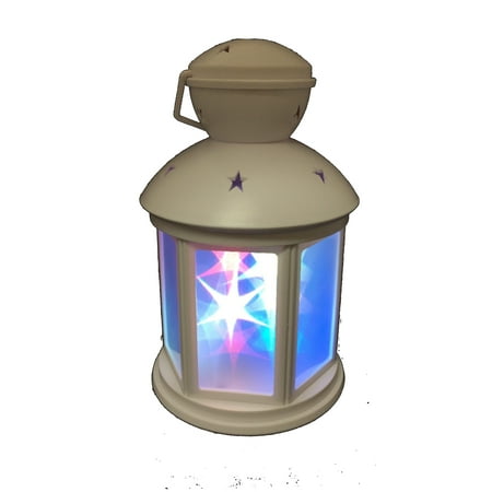 Office Decor Stores Battery-Operated 3D Lantern Lamp; Size: 8.25