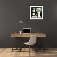 thumbnail image 3 of Jacobs, Cindy 26x26 White Modern Wood Framed Museum Art Print Titled - Tulips and Scales, 3 of 4