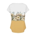 thumbnail image 5 of Ruimatai Summer Tops for Women Casual Women's V-Neck Fashion Short-Sleeved Spring And Summer Top, 5 of 5
