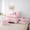 Pink B, variant on Erosebridal S Personalized Initial Girl Bedding Comforter Set 7 Pieces,Teens Floral Rose Flowers Full Bedding Set,Pink Reversible