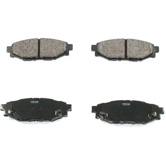 Rear Brake Pad Set - Compatible with 2013 Scion FR-S