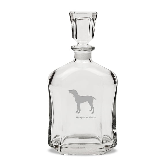 Hungarian Vizsla 23.75 oz Classic Whiskey Decanter