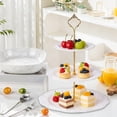 thumbnail image 6 of 3-Tier Fruit Snack Stand, Luxury Dessert Tray, Cake Stand for Coffee Table, Multi-Functional Snack Tray for Parties and Home Decor, 6 of 6