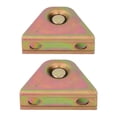 thumbnail image 1 of V Groove Track Roller, Rustproof V Groove Wheel 2PCS 38mm Diameter Removable 150kg Load Bearing  for Containers, 1 of 7
