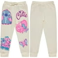 thumbnail image 3 of DISNEY Girls Lilo and Stitch Jogger Sweatpants with Minnie Mouse Princesses, Little and Big Girls Sizes 4-16, 3 of 7