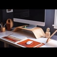 thumbnail image 2 of SAMDI Wooden Stand All-in-one Machine Monitor Laptop Holder Strong Bearing Capacity Stable Wooden Bracket Replacement for iMac, 2 of 7