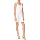 thumbnail image 2 of Bar III Vestido ajustado y acampanado con ribete de croché para mujer, blanco, XX-Large bar III Entallado y acampanado, 2 of 2