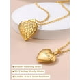 thumbnail image 6 of KeyStyle Tree of Life Necklace for Women Personalized Heart Locket Pendant with Picture Inside for Birthday Anniversary Gift, 6 of 11