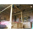 thumbnail image 5 of Eco-Friendly Mexican Roof Thatch - Hand-Woven Palm Leaf Roll for DIY Projects | Duck Hunting Camo Mesh | Tiki Bar | Palapa Thatch Roofing | Patio Umbrella - (35” H x 30ft W), 5 of 9