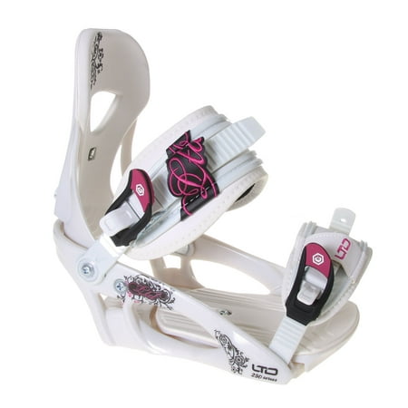 Ltd Snowboard Boots - LTD LT250 Snowboard Bindings Women's Sz 3-6