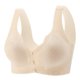 thumbnail image 2 of Gibobby Brasieres Anchos De Espalda Comodos Ropa interior sin para mujer, sujetador cómodo, seda de hielo, ropa interior trasera(Beige,XX-Grande), 2 of 4