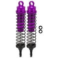 thumbnail image 1 of Purple Oil Filled Adjustable Shock Absorbers Damper for TRAXXAS SLASH 2WD RC Car Replacement, 1 of 17