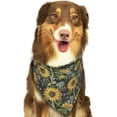 thumbnail image 6 of Daiia Sunflowers Pattern Pet Scarf for Dogs and Cats – Soft & Breathable Bandana, Comfortable Pet Accessory for Everyday Wear, 6 of 6