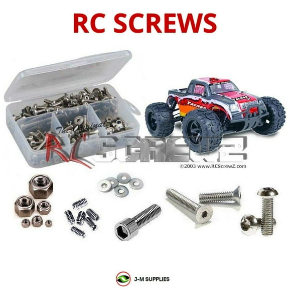 RCScrewZ Stainless Steel Screw Kit rcr039 for RedCat Racing Tremor ST 1/16th RC Car | SET