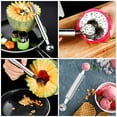 thumbnail image 4 of unbranded 2Ud Herramienta Para Esculpir Y Helados Material Acero Inoxidable Color Plateado, 4 of 8