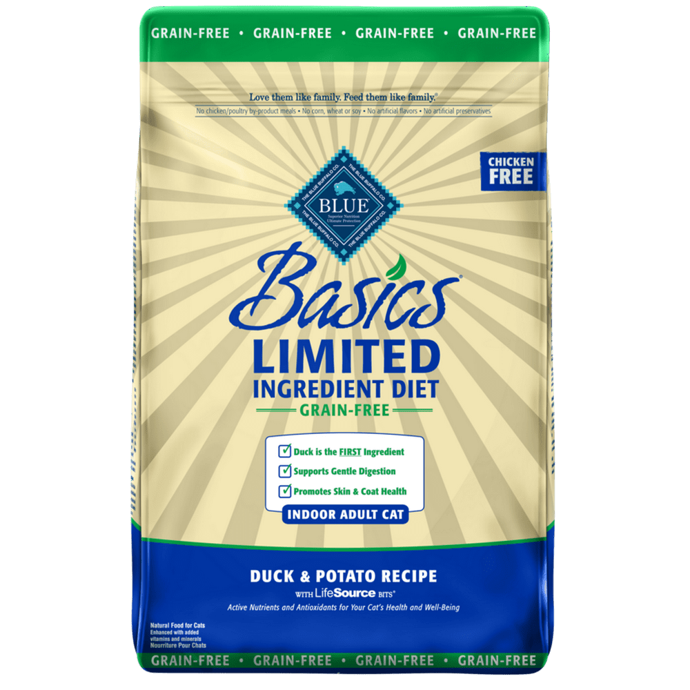 Blue Buffalo Basics Limited Ingredient Diet Grain Free, Natural Indoor
