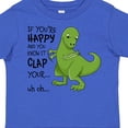 thumbnail image 4 of Inktastic T-Rex Can't Clap Boys or Girls Toddler T-Shirt, 4 of 5