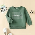 thumbnail image 4 of Vedolay Boys Sweatshirts Kids Girls Loose Tops Soft Long Sleeve Tops Green,130, 4 of 5
