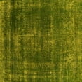 thumbnail image 1 of Ahgly Company Indoor Square Oriental Yellow Industrial Area Rugs, 8' Square, 1 of 4