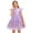 Lilac, variant on IDOPIP Toddler Kids Girls Sequin Star Tutu Dress Ruffle Sparkle Tulle Wedding Party Princess Dress