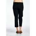 thumbnail image 2 of Zac Rachel Women's Stretch Crop Pants - Black - 10, 2 of 3