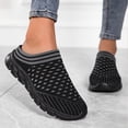 thumbnail image 2 of Rokment Athletic Walking Running Mules Backless Shoes for Women Lightweight Comfortable Orthopedic Memory Foam Clogs Handsfree Sandals Non Slip Nursing Work Half Slippers Sneakers C Size 9, 2 of 5