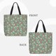 thumbnail image 2 of Easygdp Retro Hippie Groovy Mushroom Bolsa Tote para Mujer, Bolso de Hombro para Trabajo, Playa, Viajes, Compras y Supermercado, 2 of 7