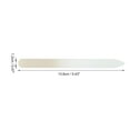 thumbnail image 2 of Unique Bargains 4 Pcs Glass Double-sided Multifunctional Nail File Manicure Tool Apricot, 2 of 7