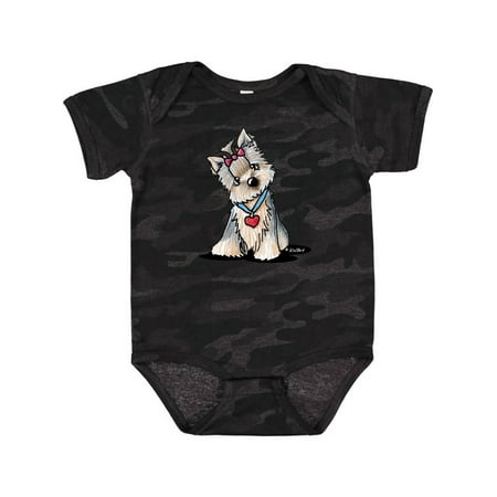 

Inktastic Butternut Yorkie Gift Baby Boy or Baby Girl Bodysuit