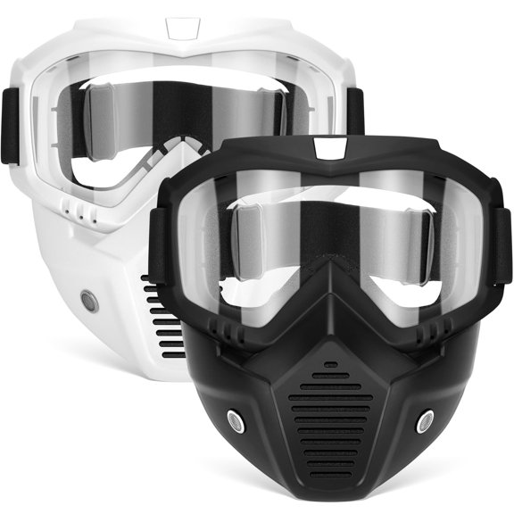Máscara táctica con gafas compatibles con Nerf Rival