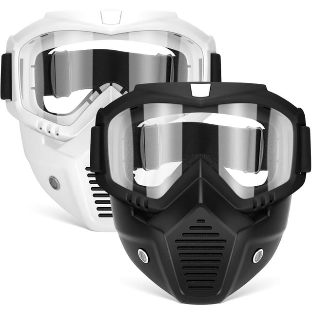 Máscara táctica con gafas compatibles con Nerf Rival