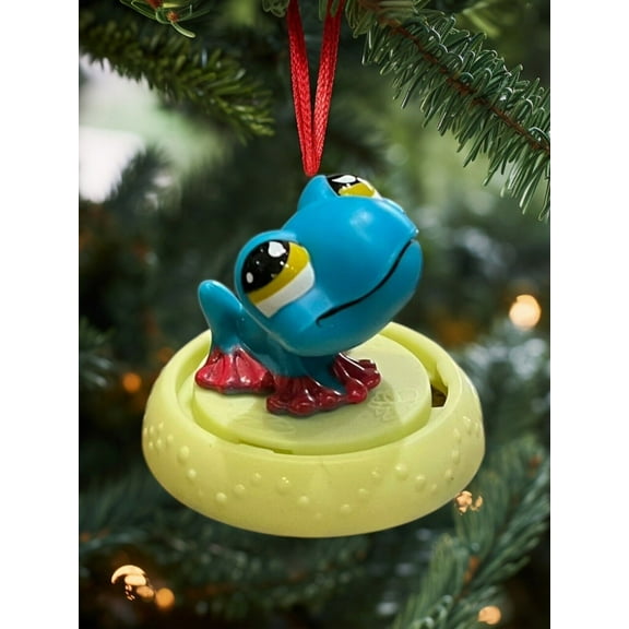 Ornament Littlest Pet Shop Sportiest Rain Forest Tree Frog Blue Figure Figurine