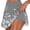 Grey, variant on FASHOFT Tennis Skirts For Women Simple Casual Skort Elastic Material For Running Fitness Yoga And Outdoor Leisure Wear Womens Athletic Skirt Black