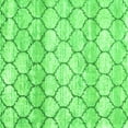thumbnail image 1 of Ahgly Company Indoor Square Trellis Green Modern Area Rugs, 8' Square, 1 of 1