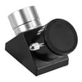 Astronomical Telescope Eyepiece 45 / 90 Degree Diagonal Erecting Prism 1.25IN Zenith Mirror for