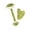 Emerald Double Roller + Heart Plate, variant on Jade Roller And Gua Sha Tools Set, Skin Care Massager, Jade Facial Roller, Natural Jade Facial Roller, Massage Tool For Face, Eyes, Neck And Body, Reduce The Look Of Aging Beauty Tool