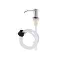 thumbnail image 1 of Inteprter Dispensador de a mano de acero inoxidable, desmontable, a prueba de fugas, giratorio de 360 ​​grados, tubo de silicona inodoro, Suministros de limpieza para el hogar Plata Inteprter HA069452-01, 1 of 6