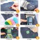 thumbnail image 5 of Herramienta de tejido tipo telar pequeño, 12 ganchos, práctico mini telar para zurcir, kit de telar para principiantes, reparación rápida de pantalones vaqueros, 5 of 5