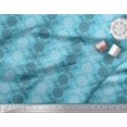 thumbnail image 3 of Soimoi Silk Fabric Damask Ethnic Print Sewing Fabric Yard 42 Inch Wide, 3 of 3