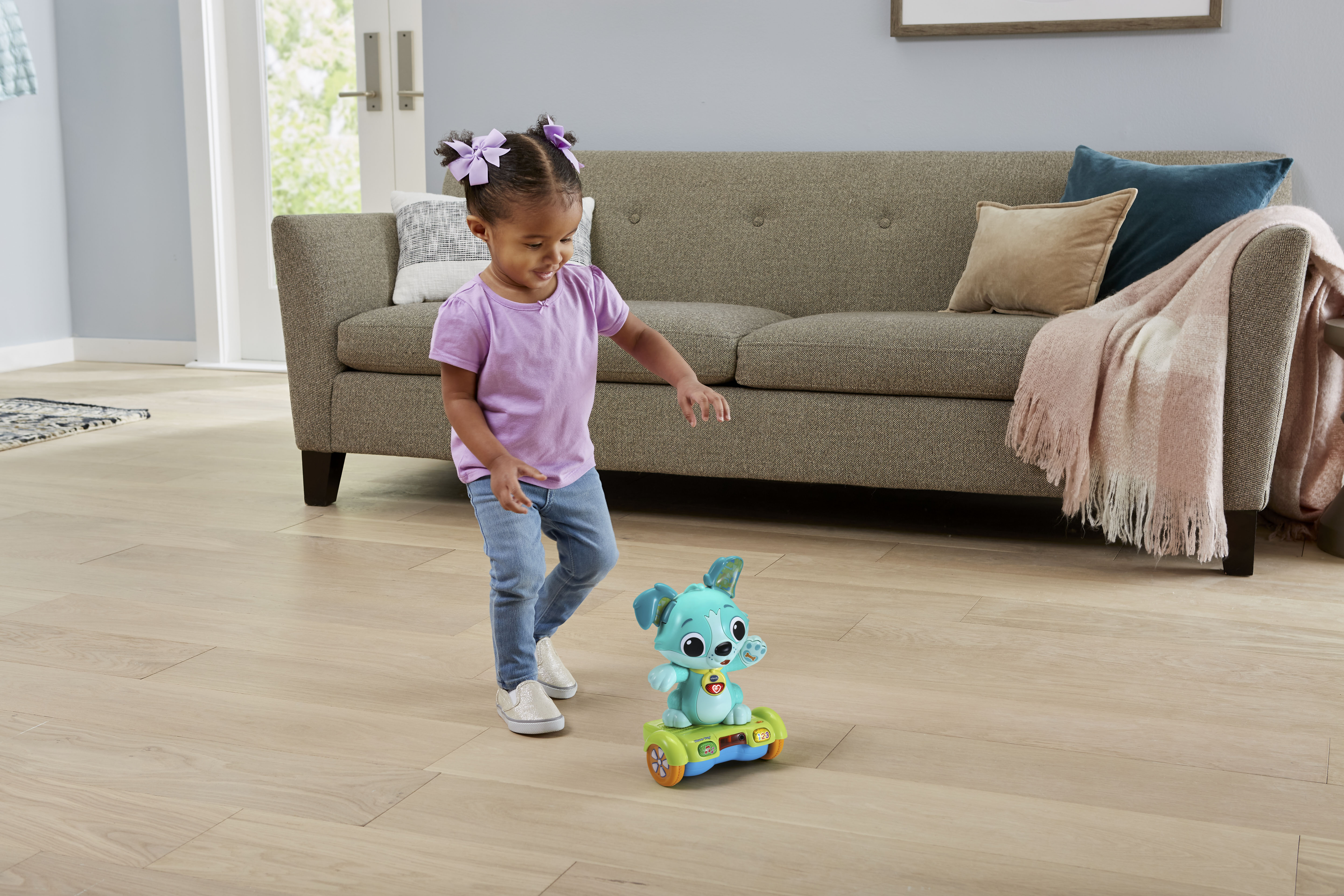 VTech® Hover Pup, Encourages Crawling and Walking for Infants, Teaches Numbers, Walmart Exclusive - image 4 of 10