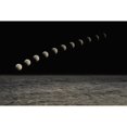 thumbnail image 2 of Lunar Eclipse In A Black Sky; Thunder Bay  Ontario  Canada Poster Print, 2 of 2