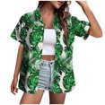 thumbnail image 2 of Summer Tops For Women Trendy 2026 Womens Winter Tops Dressy Casual Plus Size Blouses For Women 3X Short Sleeve Black V Neck T Shirts For Women Cotton, 2 of 5