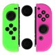 thumbnail image 1 of Methold Funda protectora para interruptor de silicona con absorción de golpes, funda con mango de juego para interruptor Videojuegos y accesorios Izquierda verde derecha rosa re, 1 of 3