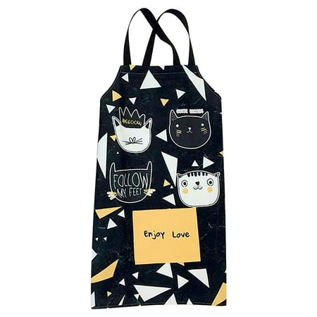 

Kitchen Antifouling Household Daily Use Cotton And Linen Sleeveless Apron